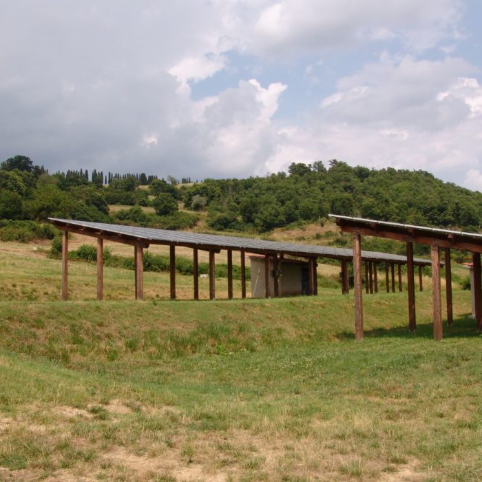 Pergola fotovoltaica